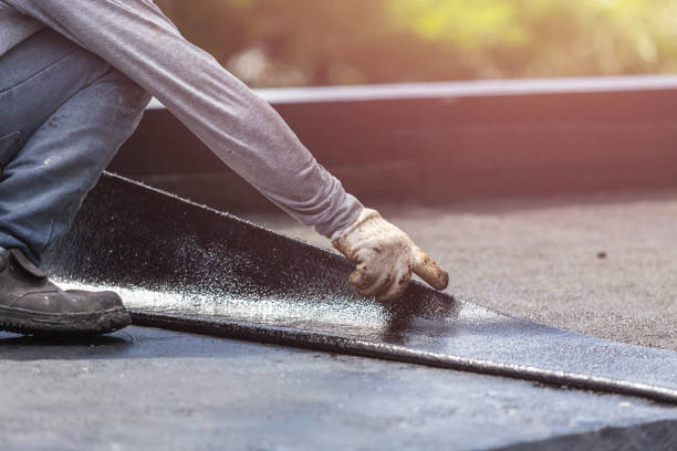 Professional Emergency Waterproofing technician working in Radiant, VA